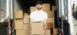 Professional movers who help moving during a Las Vegas summer
