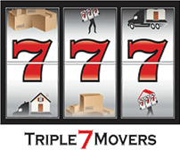Triple 7 movers logo