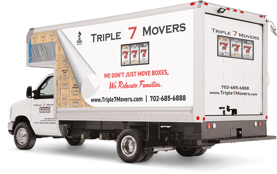 Triple 7 movers truck