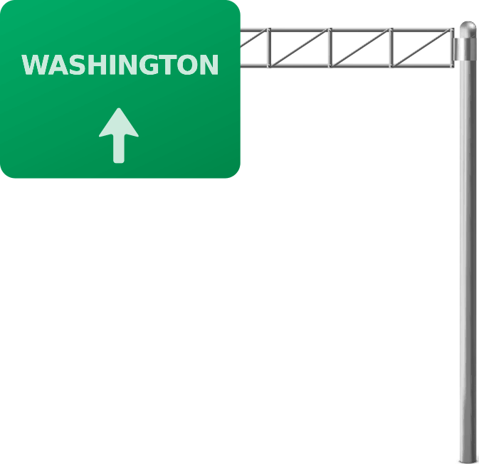 sign washington